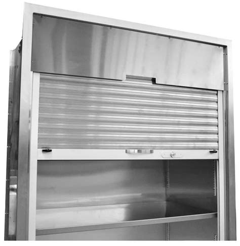 stainless steel roll up cabinet door|standard roll up door sizes.